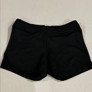 Varsity Spirit spandex cheer/gymnastic shorts youth small black